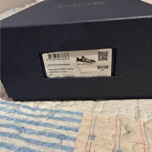 Dior Navy and White Textured Box